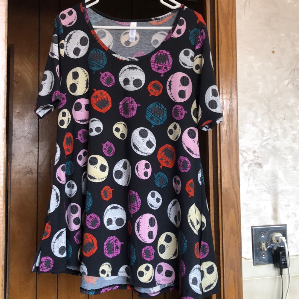 Lularoe the nightmare before christmas top
